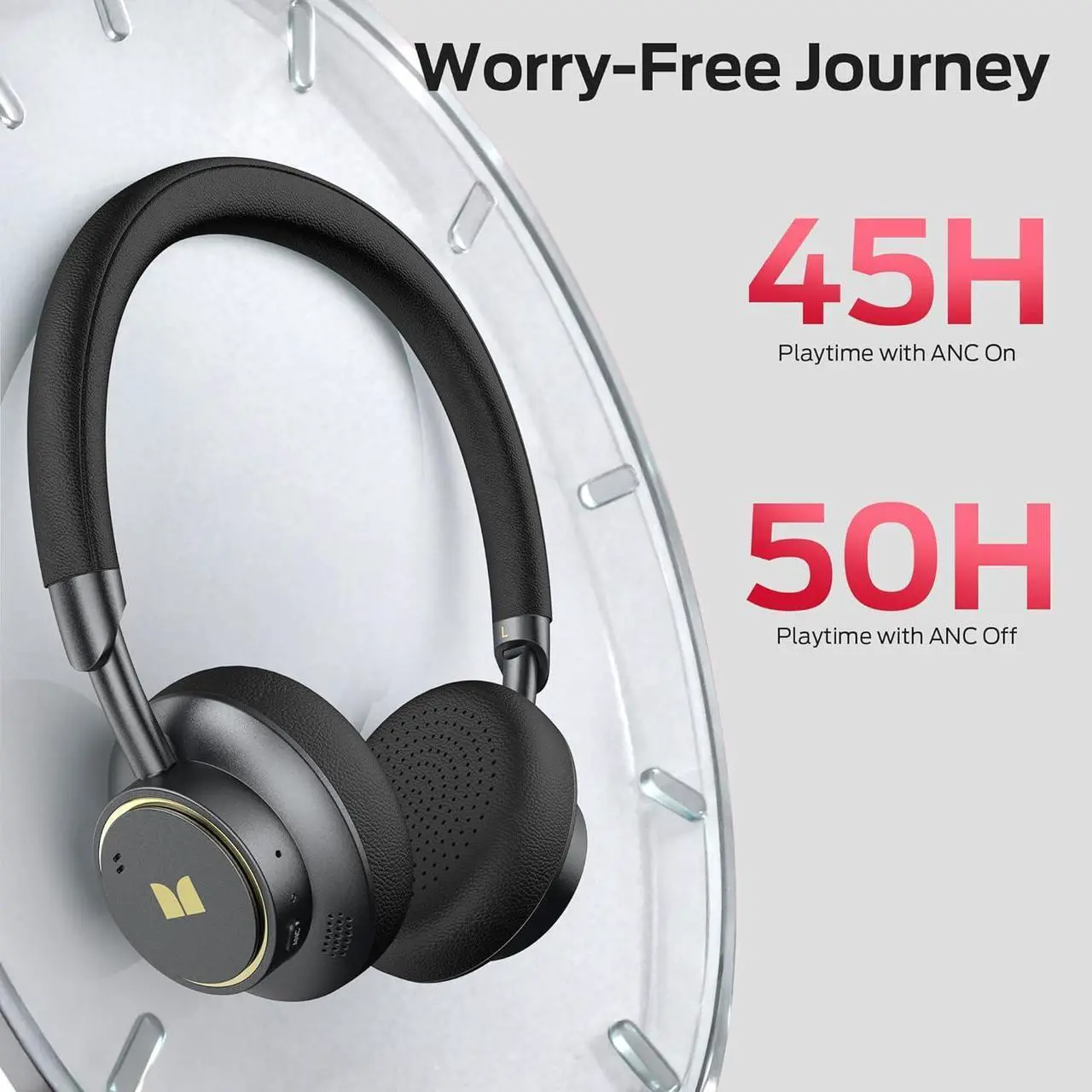 Handsfree Bluetooth Monster N-tune mini 02, A2DP, ANC, Crna