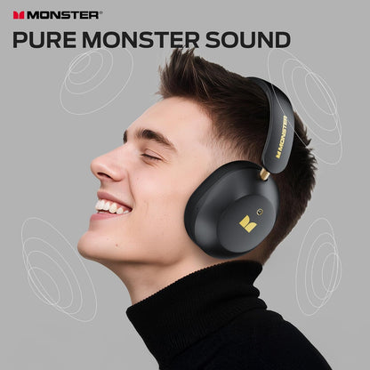 Handsfree Bluetooth Monster Persona 6th, MultiPoint, A2DP, ANC, Crna