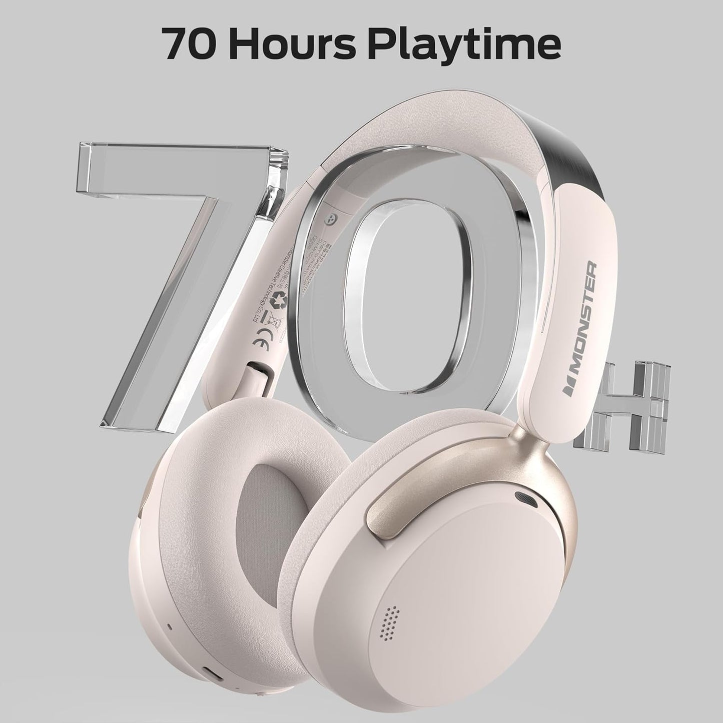 Handsfree Bluetooth Monster Persona 3rd, MultiPoint, A2DP, ANC, Bela