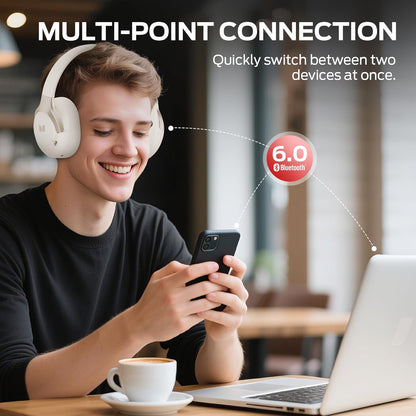 Handsfree Bluetooth Monster Persona 5th, MultiPoint, A2DP, ANC, Bela