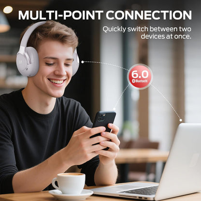 Handsfree Bluetooth Monster Persona 5th, MultiPoint, A2DP, ANC, Ljubičasta