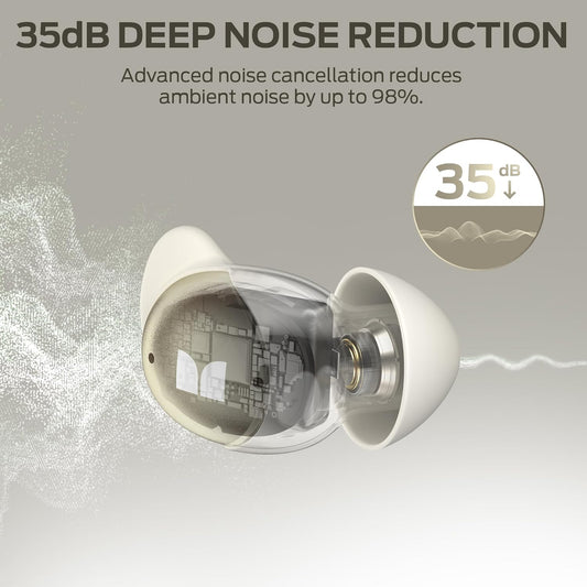 Handsfree Bluetooth Monster Sleep Ear200, TWS, ANC, Zlatna