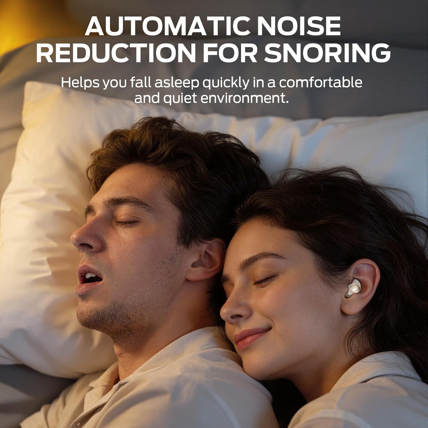 Handsfree Bluetooth Monster Sleep Ear200, TWS, ANC, Zlatna