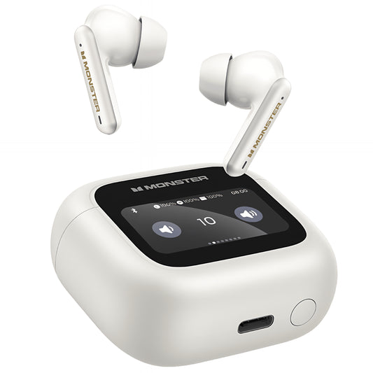 Handsfree Bluetooth Monster TH300, TWS, Bela