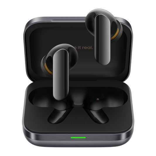 Handsfree Bluetooth Realme Buds Air7 Pro, TWS, ANC, MultiPoint, Sivi