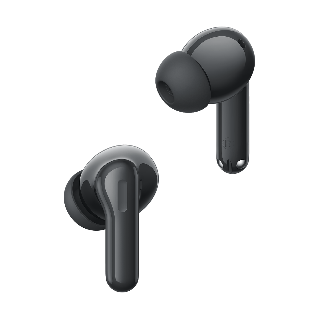 Handsfree Bluetooth Realme Buds T200, TWS, ANC, MultiPoint, Sivi
