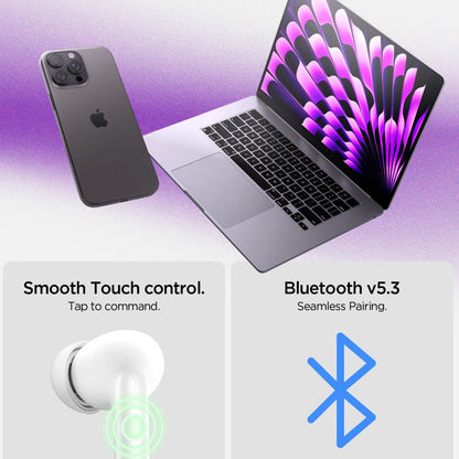 Handsfree Bluetooth Spigen SA2400, TWS, ANC, Crna ASD07886