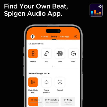 Handsfree Bluetooth Spigen SA2402, TWS, ANC, Crni