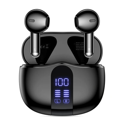 Handsfree Bluetooth Tech-Protect Ultraboost Core G2, TWS, Crna