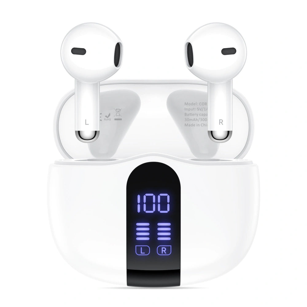 Handsfree Bluetooth Tech-Protect Ultraboost Core G2, TWS, Bela
