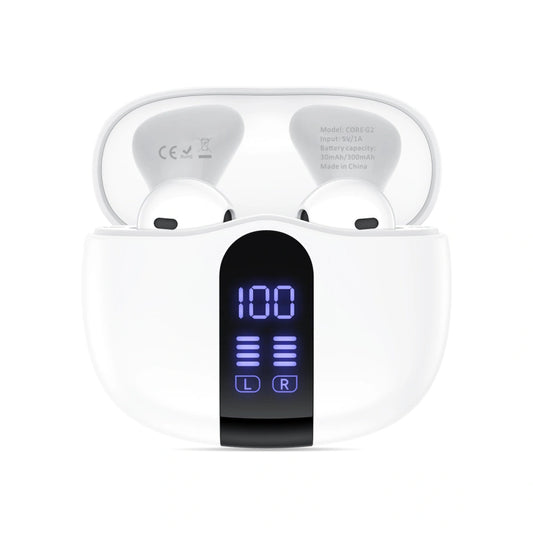 Handsfree Bluetooth Tech-Protect Ultraboost Core G2, TWS, Bela