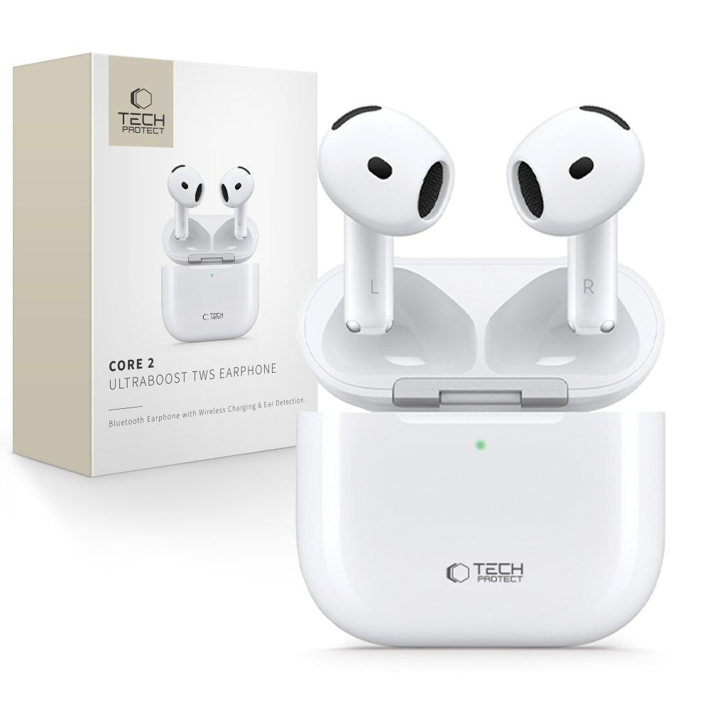 Handsfree Bluetooth Tech-Protect Ultraboost Core 2, TWS, Beli