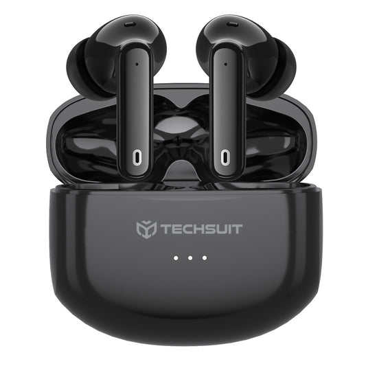 Handsfree Bluetooth Techsuit CW1 Audira Pro, TWS, ANC, Crna