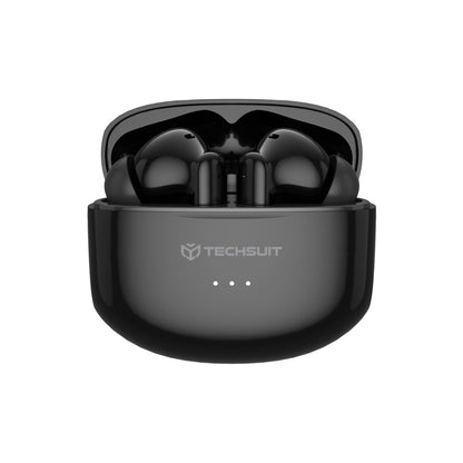 Handsfree Bluetooth Techsuit CW1 Audira Pro, TWS, ANC, Crna