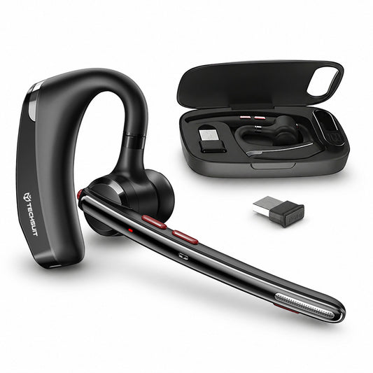 Bluetooth slušalica za Call Center Techsuit SoundForce Pro G10, A2DP, Crna