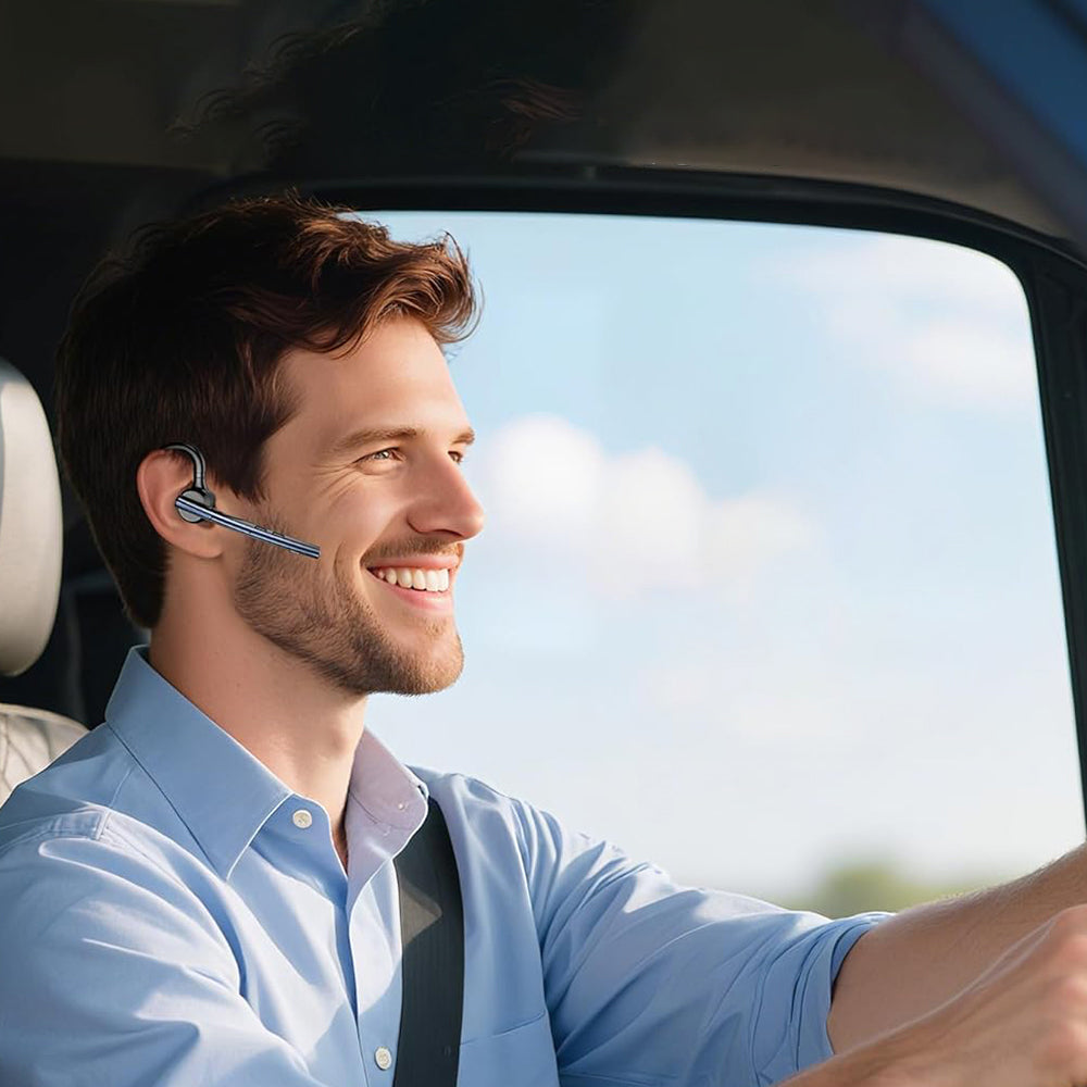 Handsfree Bluetooth Techsuit Vocelis Pro CB4, A2DP, Plava