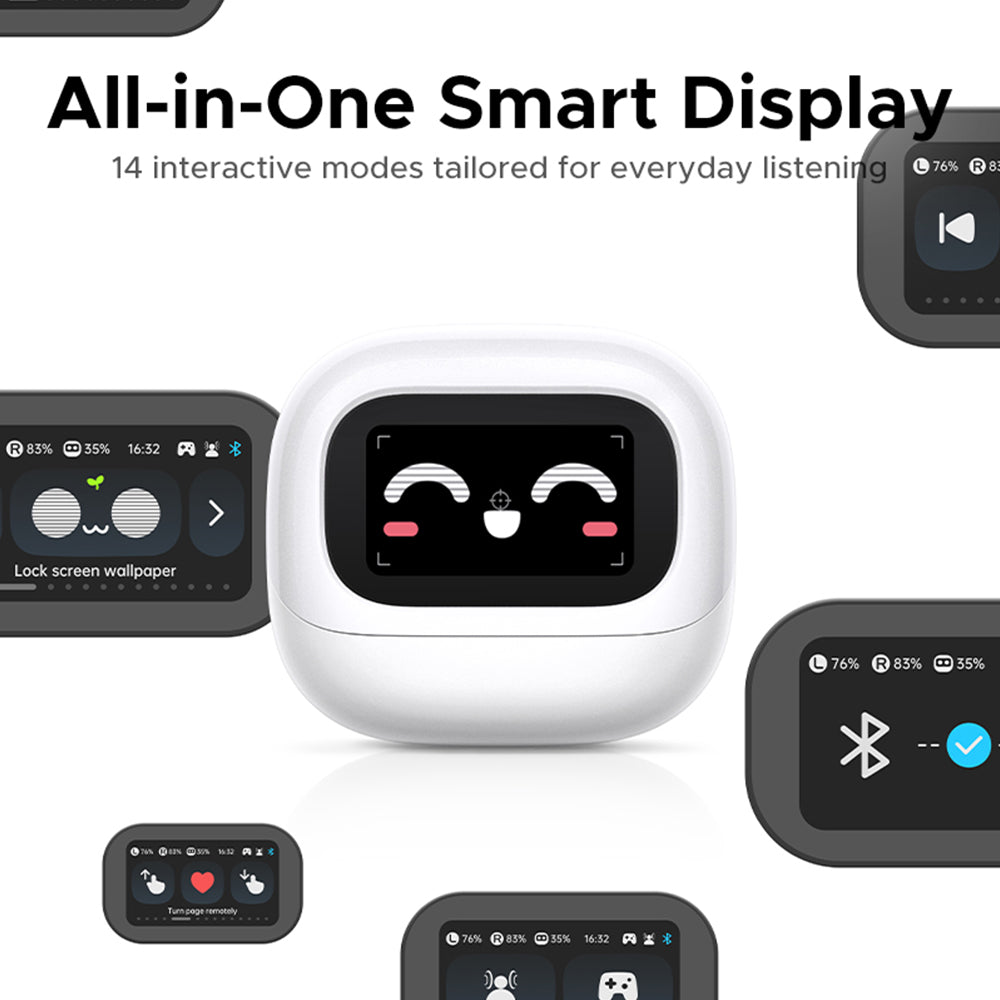 Handsfree Bluetooth UGREEN HiTune H6 Magic WS216 (75288), TWS, ANC, MultiPoint, Siva