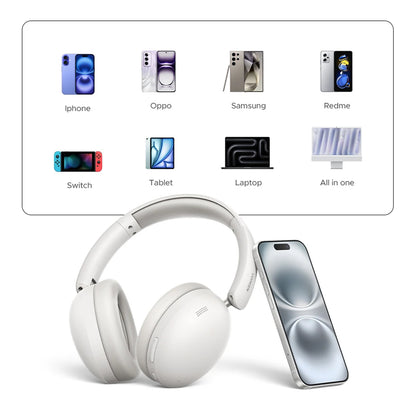 Handsfree Bluetooth UGREEN HiTune Max 2 HP205, MultiPoint, A2DP, ANC, Crna