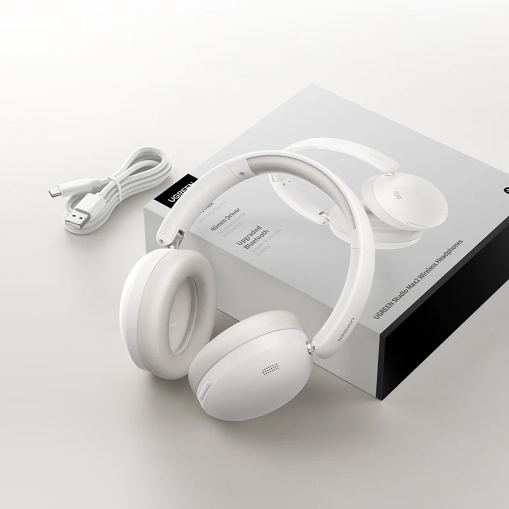 Handsfree Bluetooth UGREEN HiTune Max 2 HP205, MultiPoint, A2DP, ANC, Crna