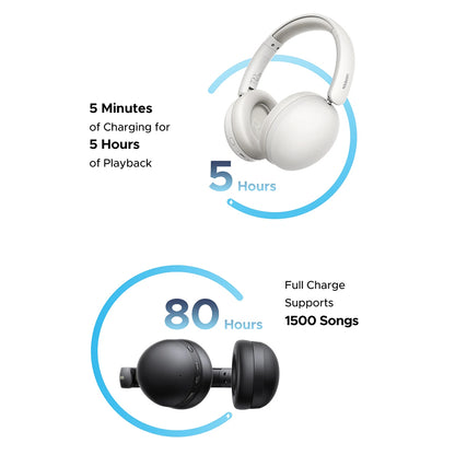 Handsfree Bluetooth UGREEN HiTune Max 2 HP205, MultiPoint, A2DP, ANC, Crna