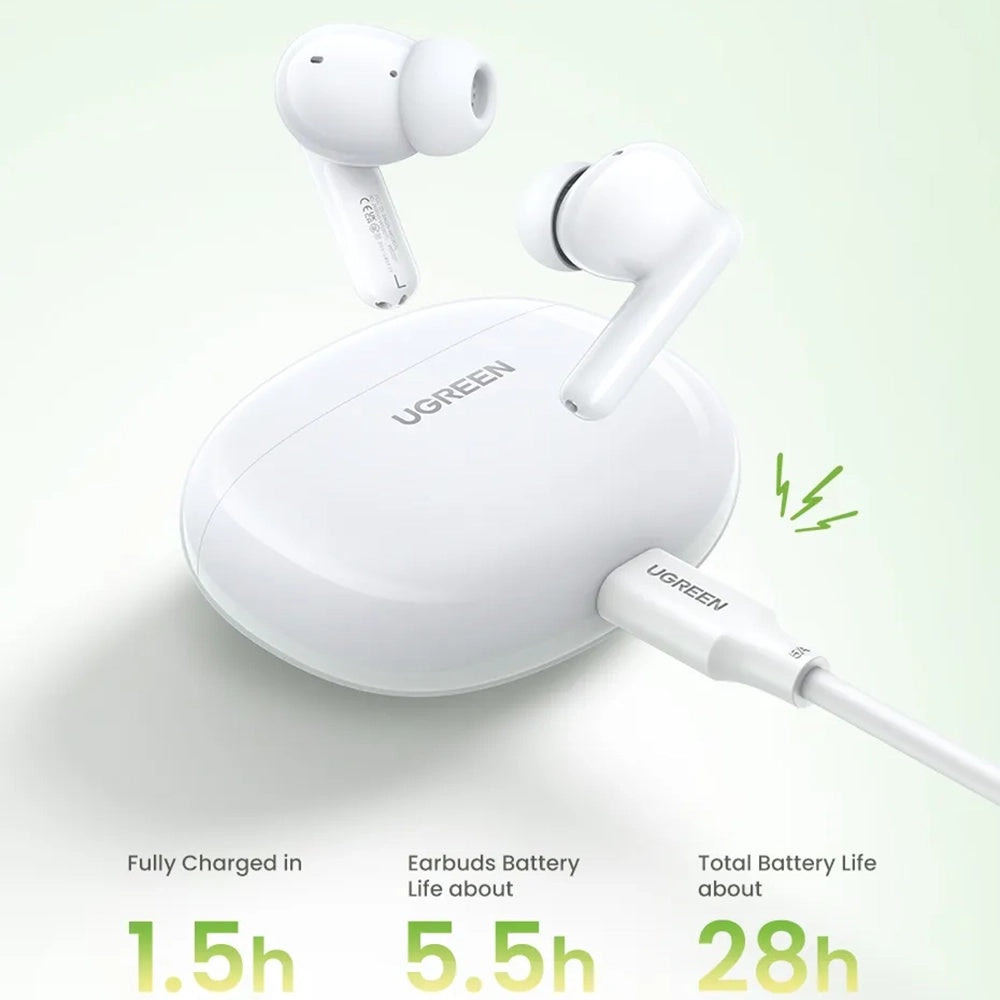 Handsfree Bluetooth UGREEN HiTune P3 WS207, TWS, MultiPoint, Beli