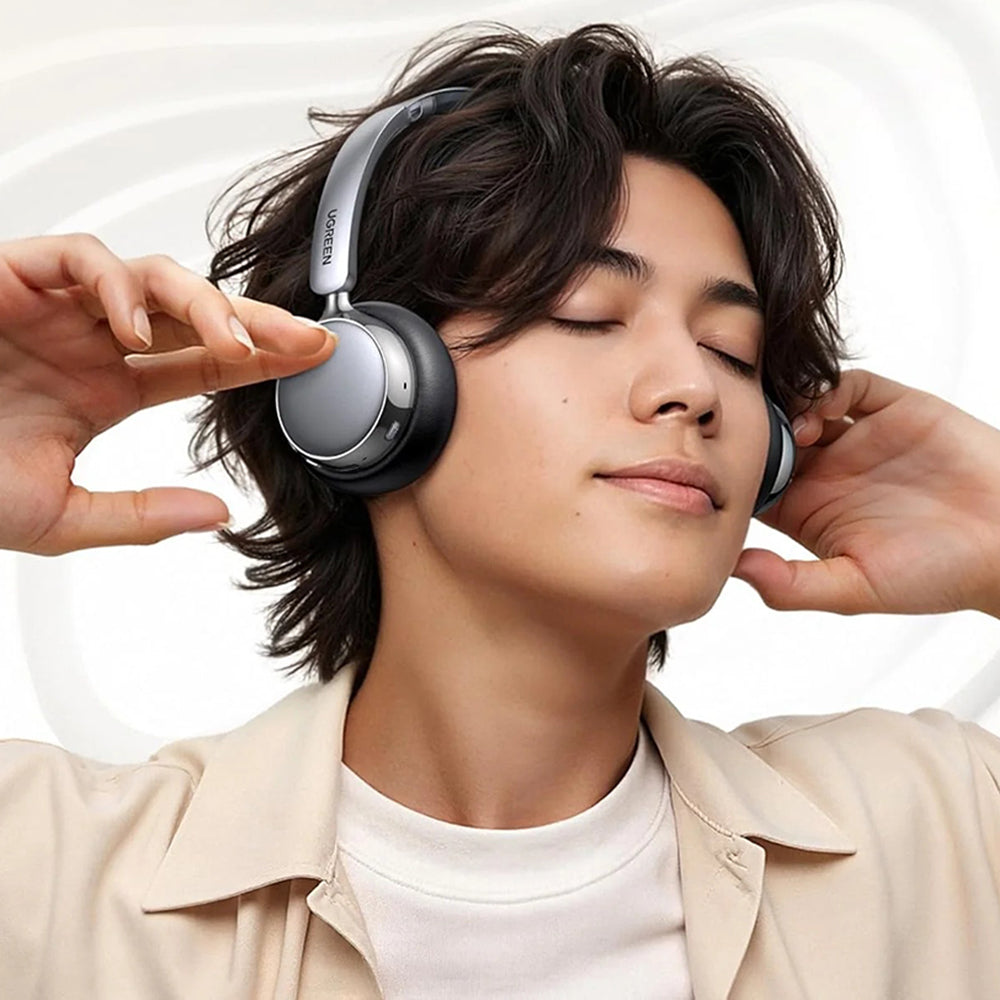 Handsfree Bluetooth UGREEN HiTune Studio Plus HP207, A2DP, ANC, Bež
