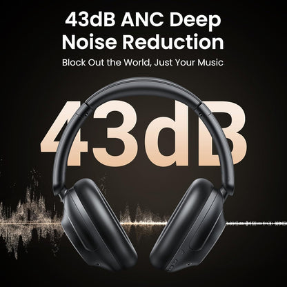 Handsfree Bluetooth UGREEN HP202, A2DP, ANC, Black 