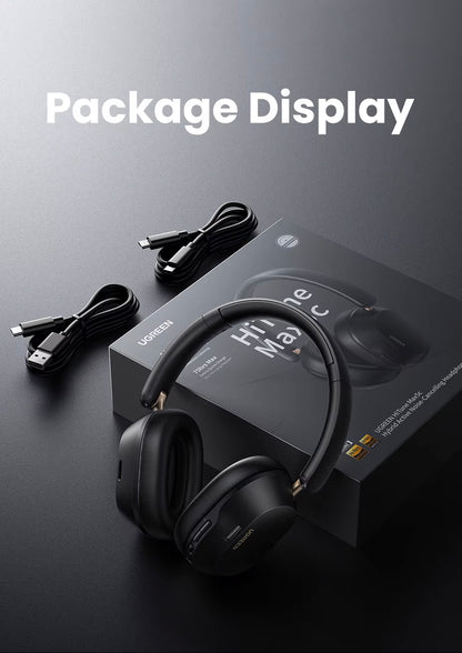 Handsfree Bluetooth UGREEN HP203, A2DP, ANC, Crni
