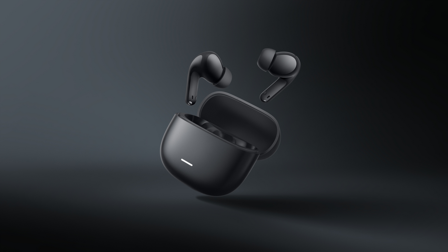 Handsfree Bluetooth Xiaomi Redmi Buds 8 Lite, TWS, ANC, MultiPoint, Crni BHR08OMGL