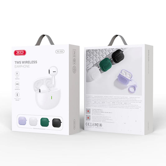 Handsfree Bluetooth XO Design X26, TWS, Ljubičasti