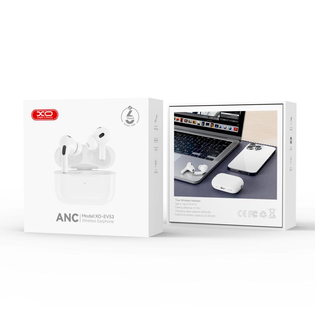 Handsfree Bluetooth XO Design EV53, TWS, ANC, Beli