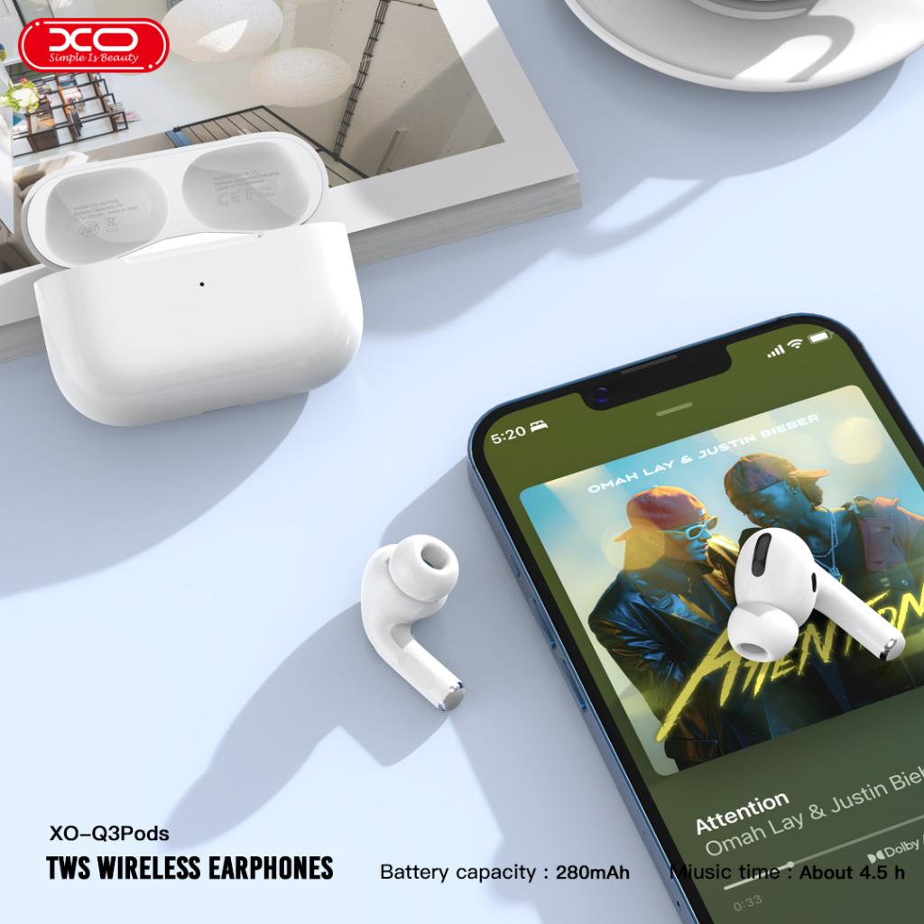 Handsfree Bluetooth XO Design Q3 Pods, TWS, Beli