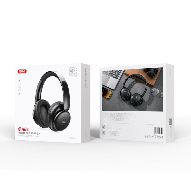Handsfree Bluetooth XO Design BE40, A2DP, ANC, Crni