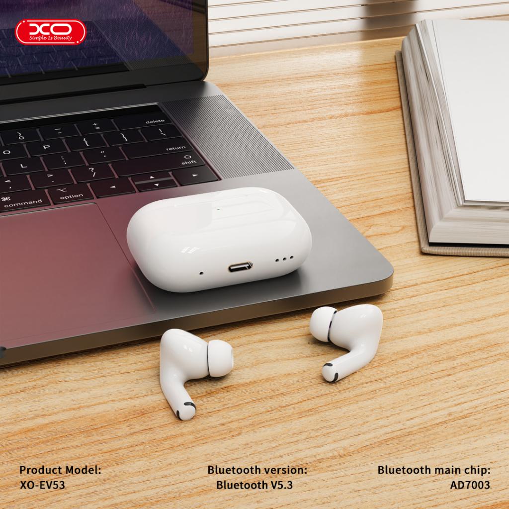 Handsfree Bluetooth XO Design EV53, TWS, ANC, Beli