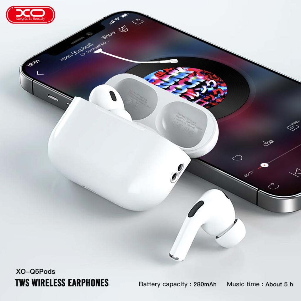 Handsfree Bluetooth XO Design Q5 Pods, TWS, Beli