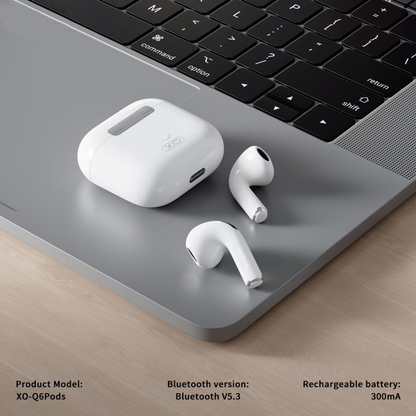 Handsfree Bluetooth XO Design Q6 Pods, TWS, Beli