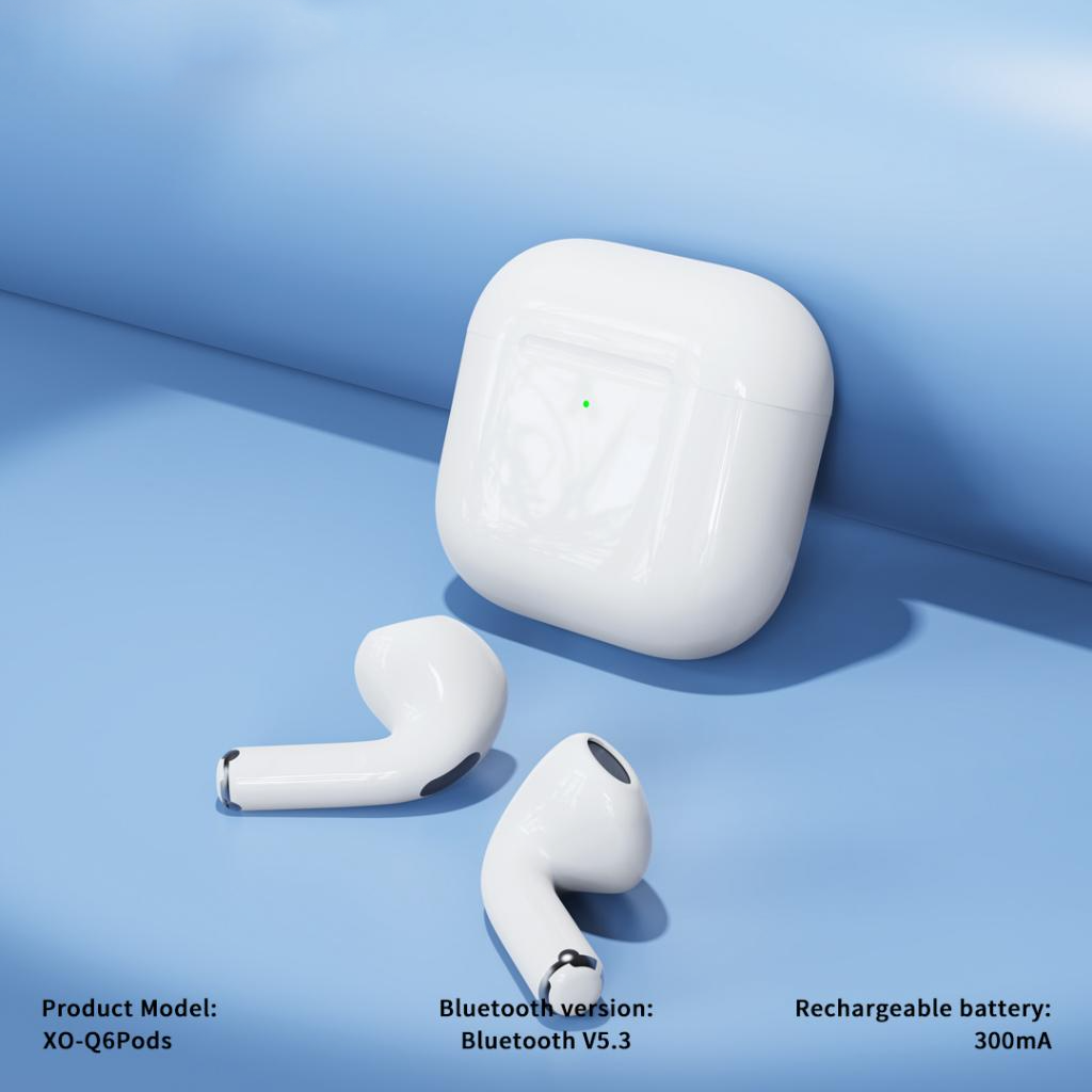 Handsfree Bluetooth XO Design Q6 Pods, TWS, Beli