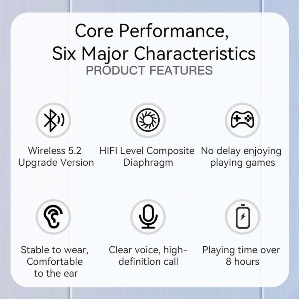 Handsfree Bluetooth Yesido EP05, A2DP, ANC, Crni
