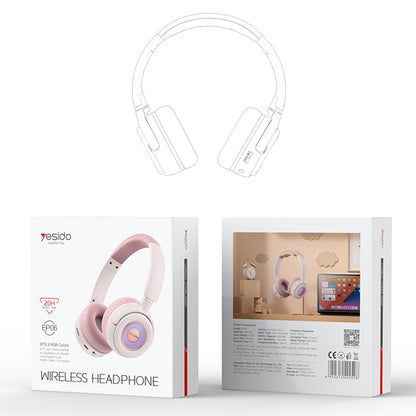 Handsfree Bluetooth Yesido EP06 Kids, A2DP, Crni