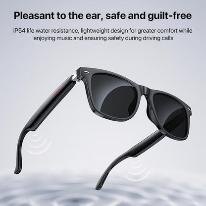 Handsfree Bluetooth Yesido IO35, Tip Naočare za Sunce Uniseks, A2DP, Crna