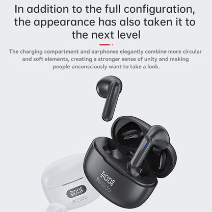 Handsfree Bluetooth Yesido TWS19, TWS, Crni
