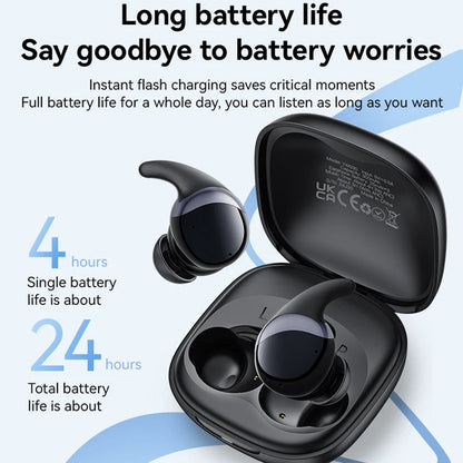 Handsfree Bluetooth Yesido TWS30, TWS, ANC, Crni