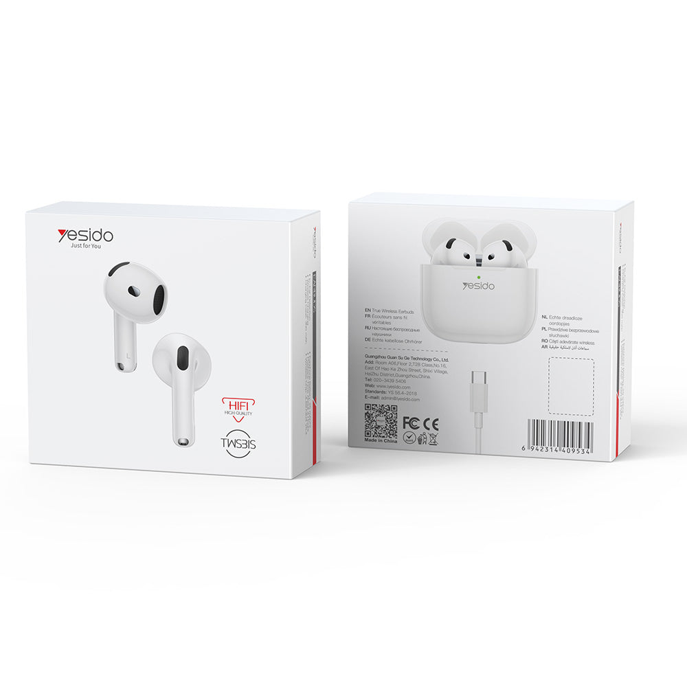 Handsfree Bluetooth Yesido TWS31S, TWS, Beli