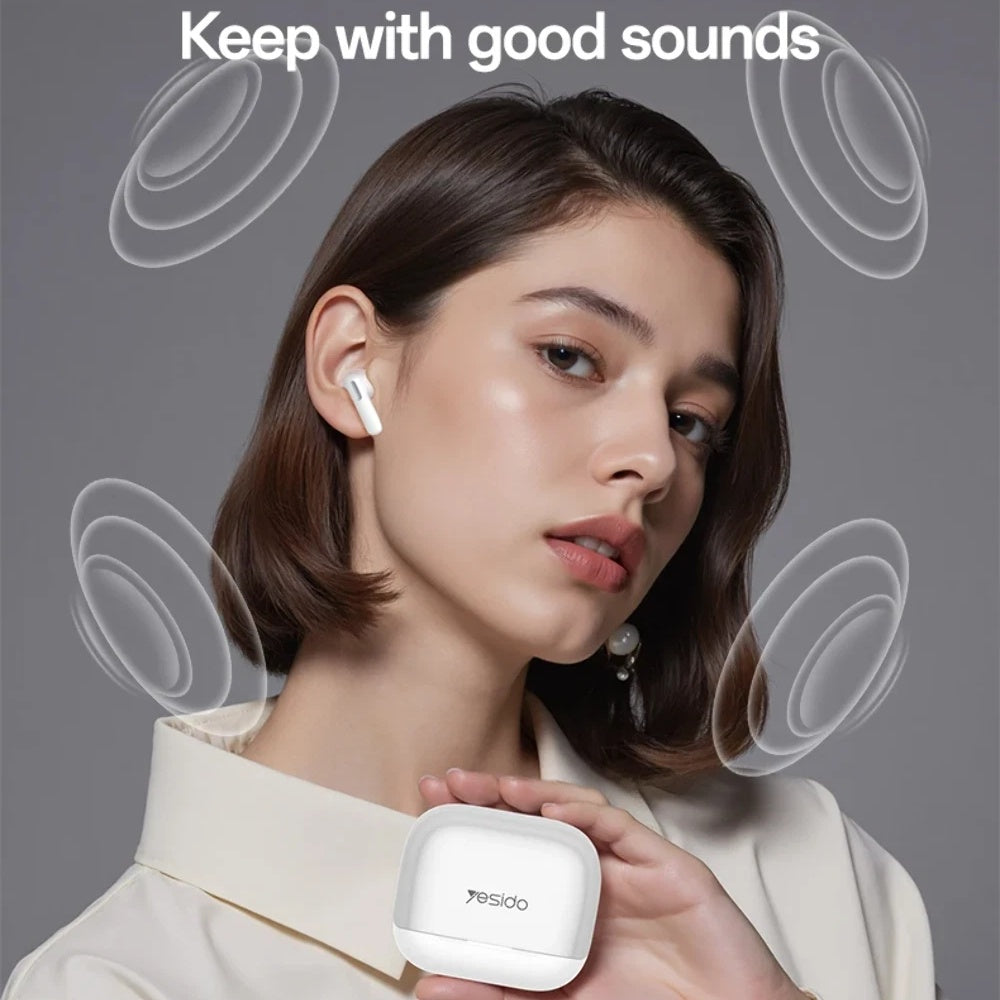 Handsfree Bluetooth Yesido TWS34, TWS, ANC, Beli