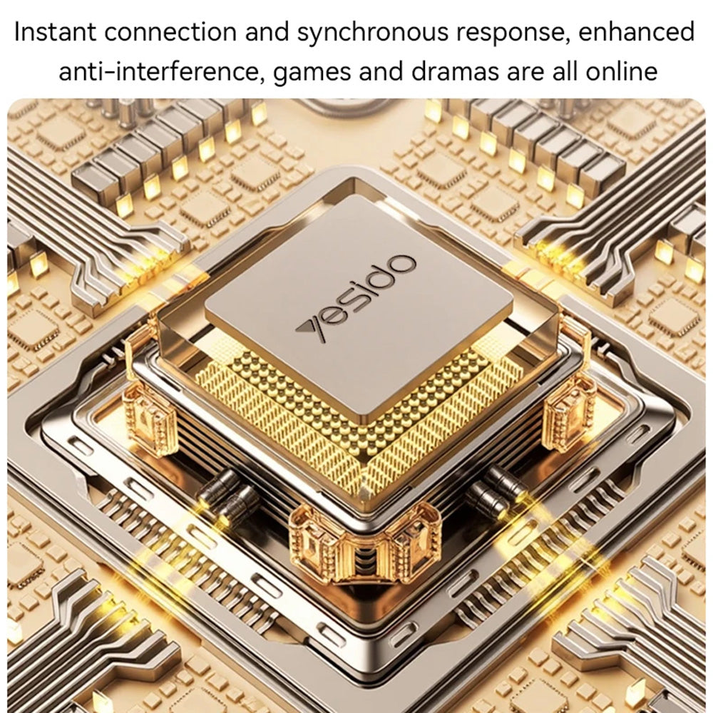 Handsfree Bluetooth Yesido YSP22, A2DP, Crni