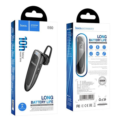Handsfree Bluetooth HOCO E60 Brightness, A2DP, Crna