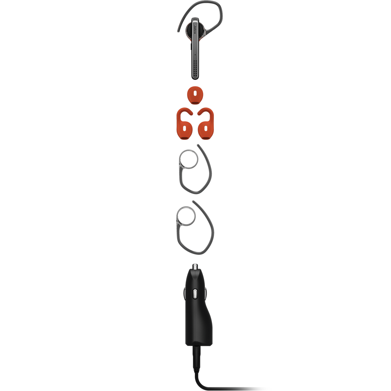 Handsfree Bluetooth Jabra Talk 45, A2DP, Srebrni