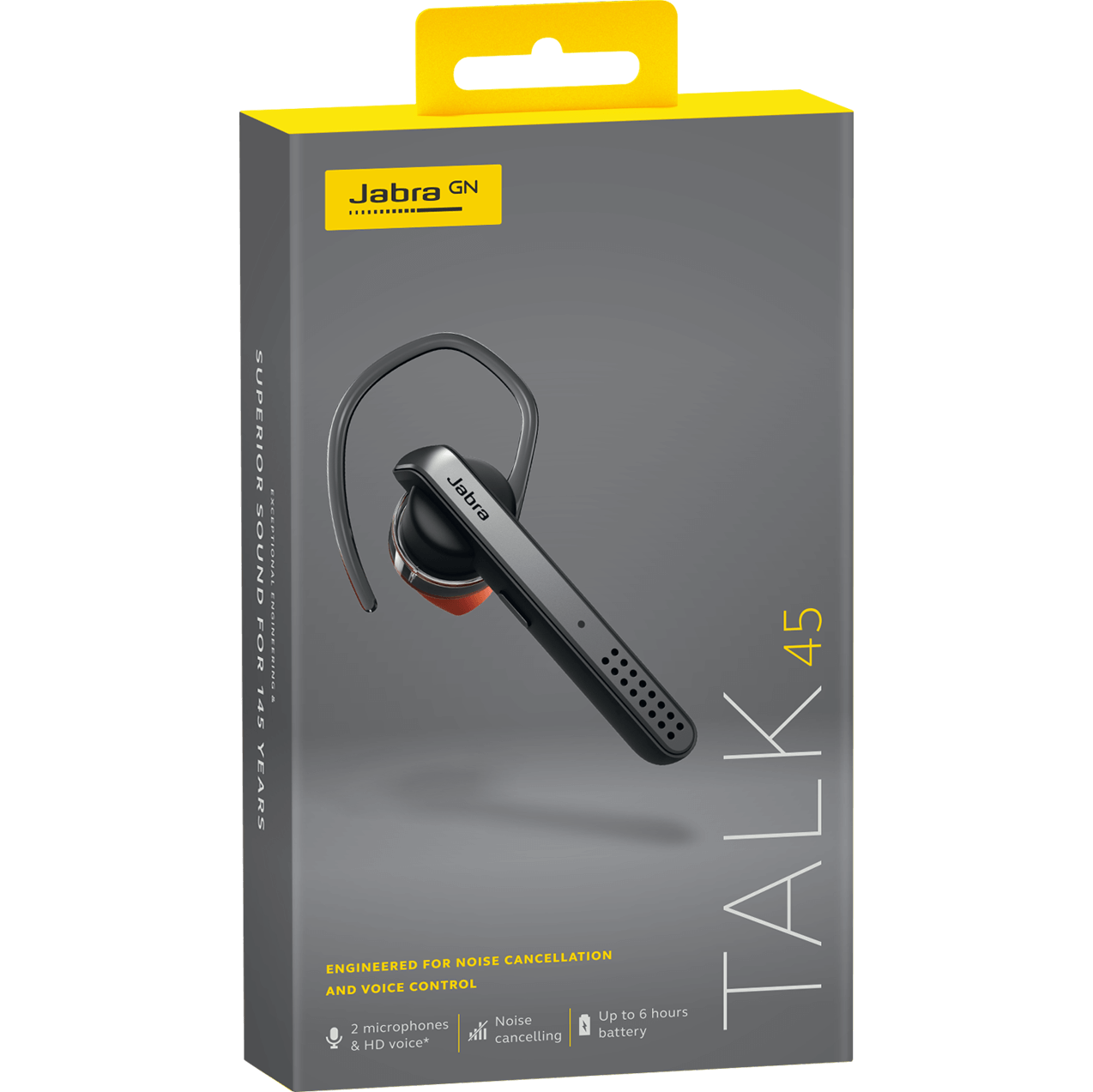Handsfree Bluetooth Jabra Talk 45, A2DP, Srebrni