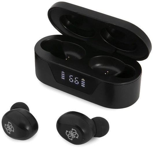 Handsfree Bluetooth Guess Classic Logo, TWS, Crni