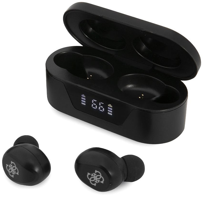 Handsfree Bluetooth Guess Classic Logo, TWS, Crni